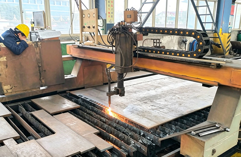 CNC machine processing