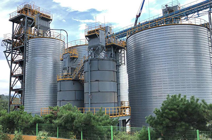 South Korea Slag Cement Mixing System for POSCO