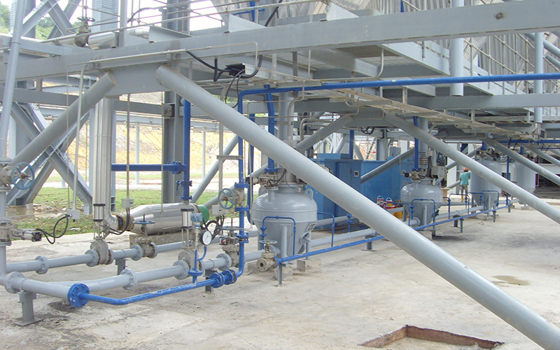 Positive-Pressure Dense-Phase Pneumatic Conveying System