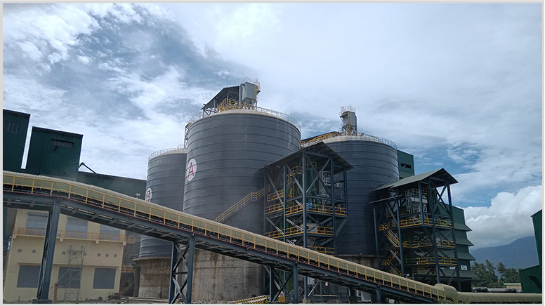 Plastic Particle Steel Silo